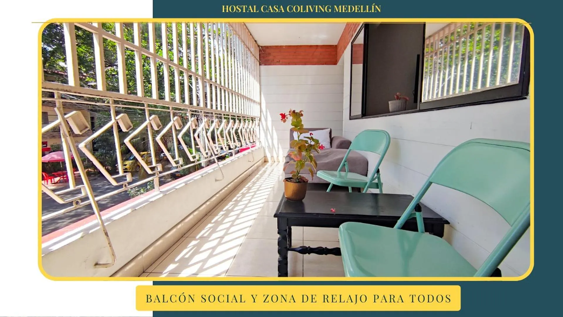 Hostal Casa Coliving מדיין בית הארחה