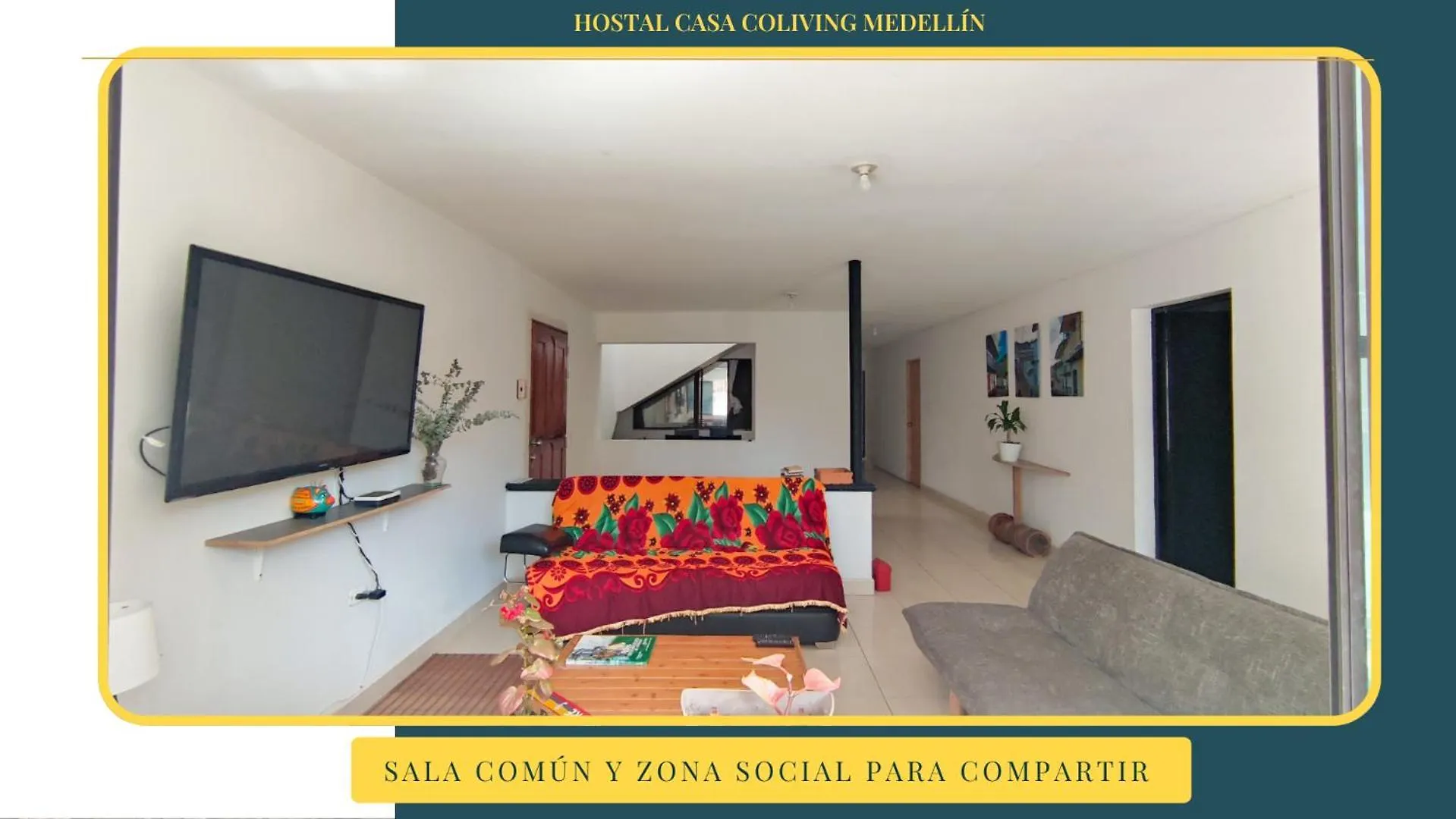 בית הארחה Hostal Casa Coliving מדיין קולומביה