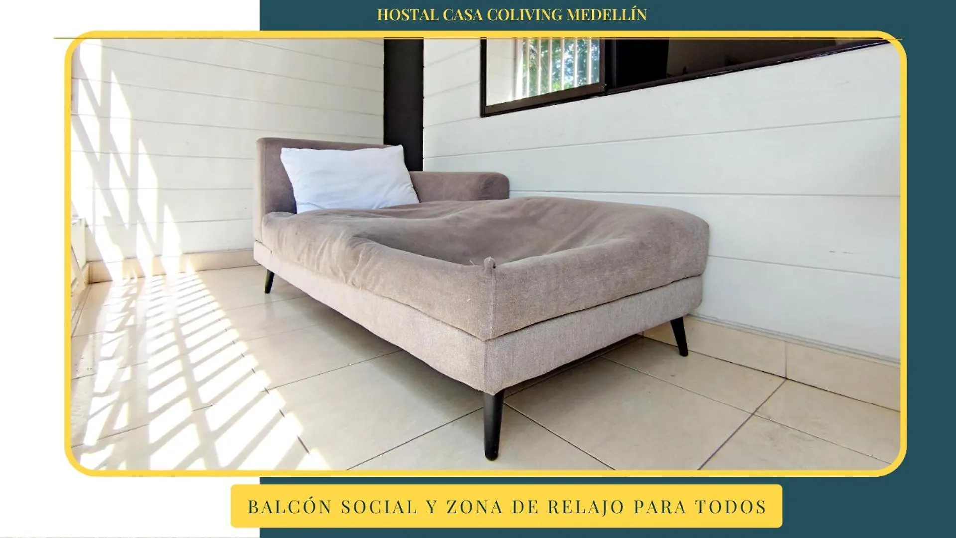 Hostal Casa Coliving Medellín Kolumbia